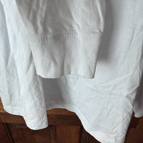 Vineyard Vines Lady. Christmas Whale Long Sleeve White Tee Size 3X - Picture 8 of 12